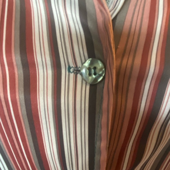 Mr. Stan Stripped Button Down Top - Picture 5 of 6